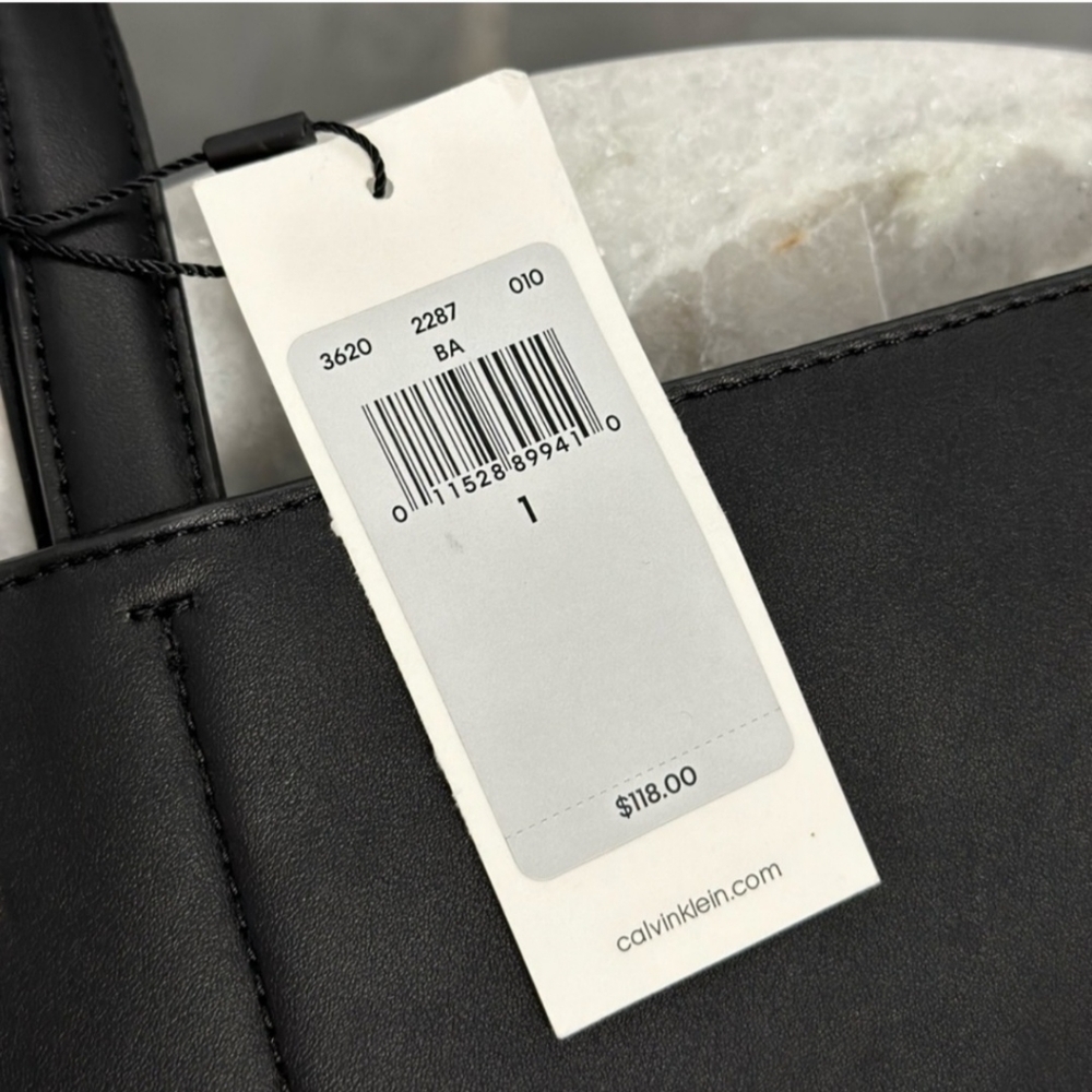 NWT other Calvin Klein Tote Bag nonleather - Picture 5 of 12